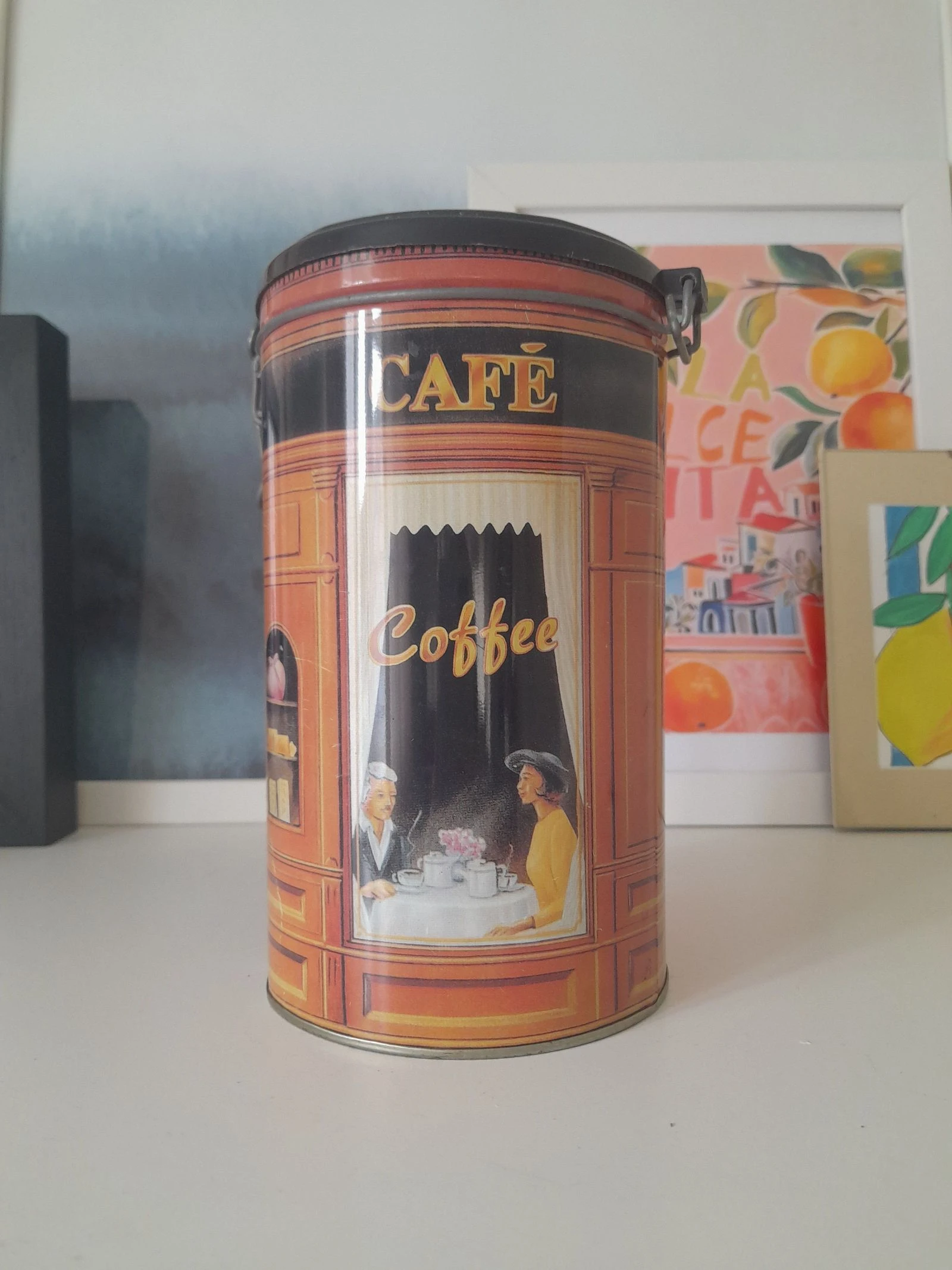 Lata de Café Vintage 🤎 